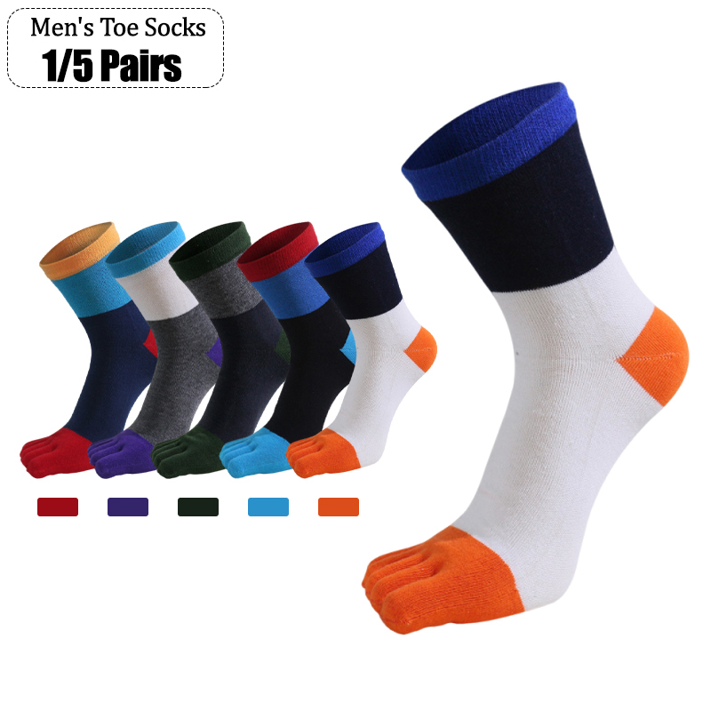 Toe Sock Split - 1/5 пар мужских носков с пятью
