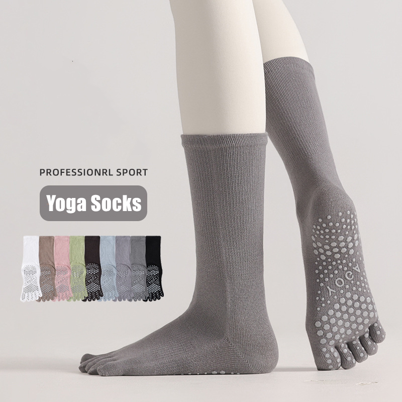 1 пара женских носков для йоги – обзор и цена Toe Sock Split