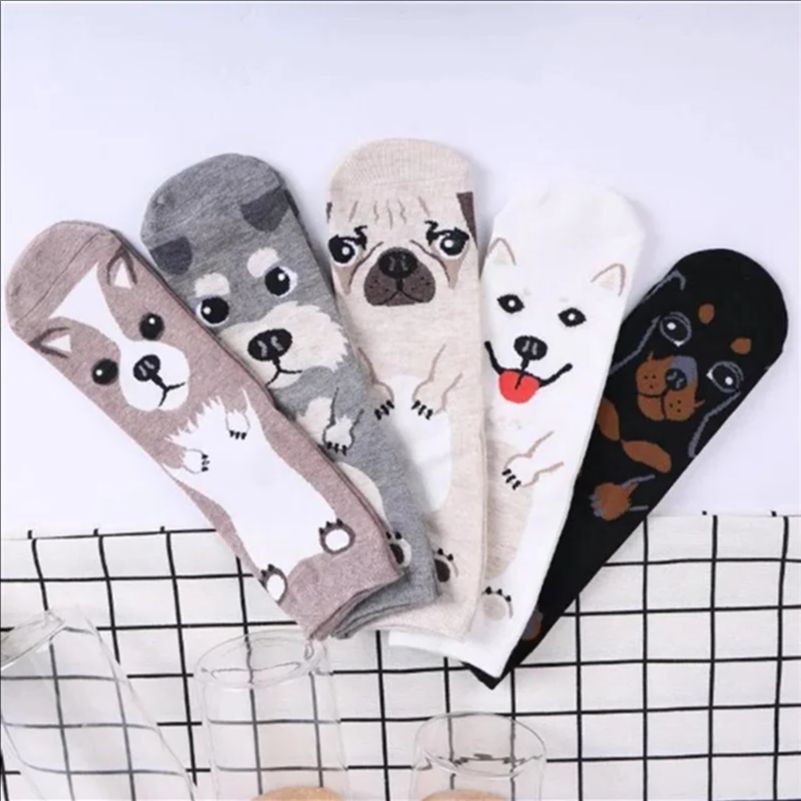 Набор из 5 пар забавных носков – обзор и цена Cotton Crew Sock Pack