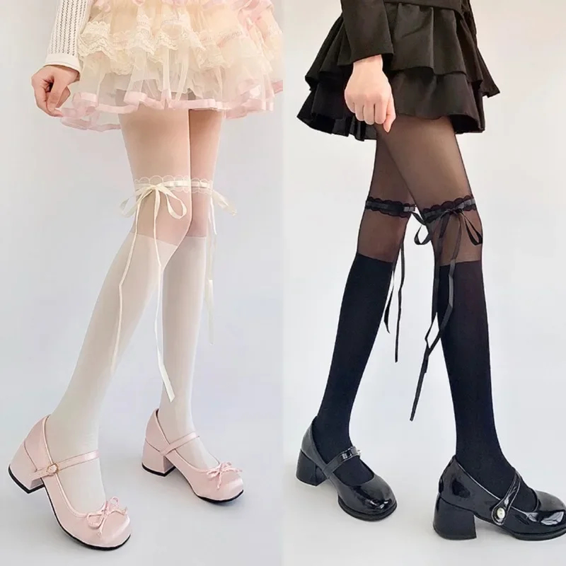 Женские милые шелковые колготк – обзор и цена Tights Pantyhose Sheer